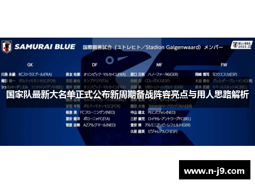 国家队最新大名单正式公布新周期备战阵容亮点与用人思路解析 国家队最新大名单正式公布新周期备战阵容亮点与用人思路解析